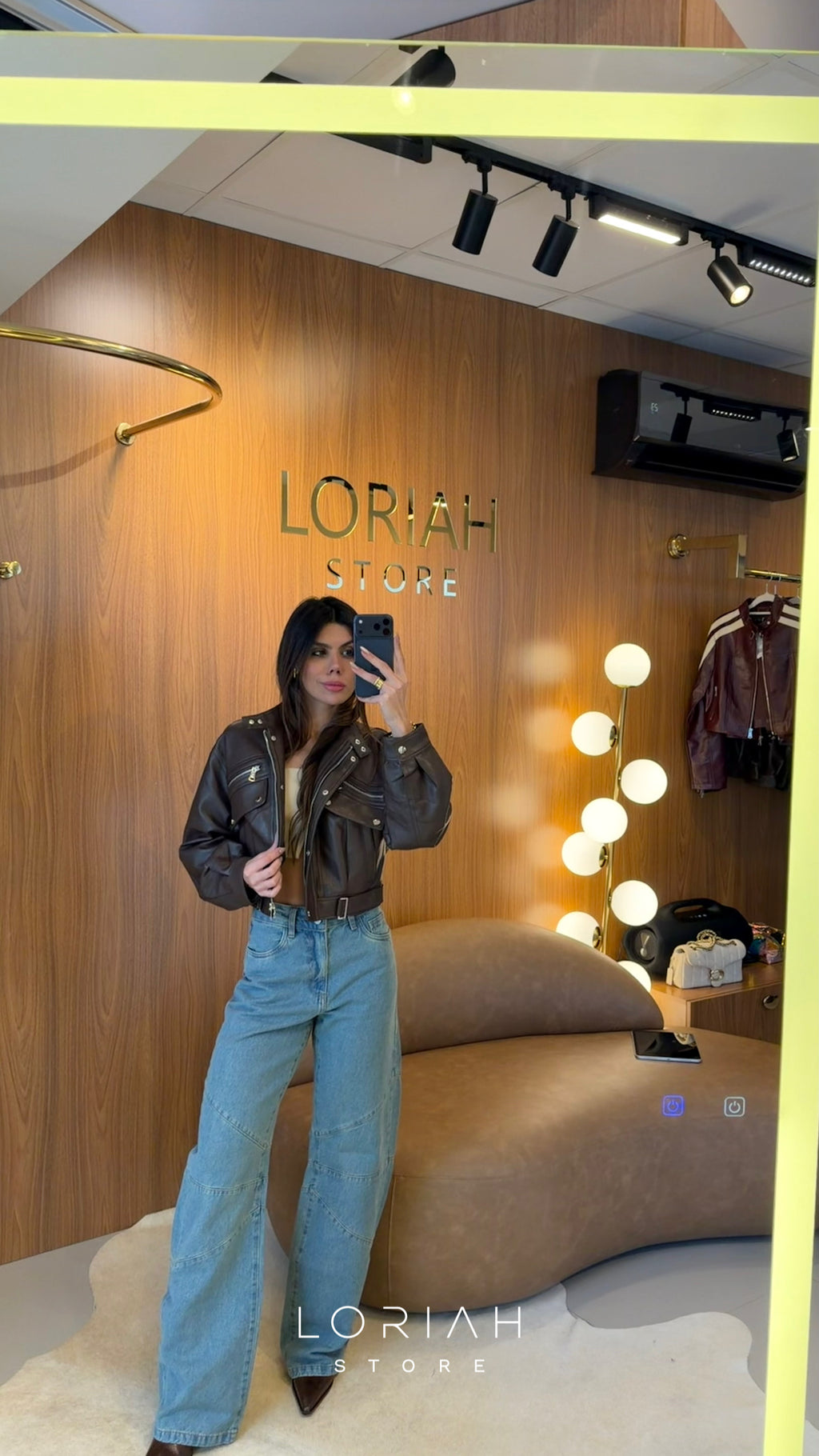 Calça Jeans Wide Leg Micaela